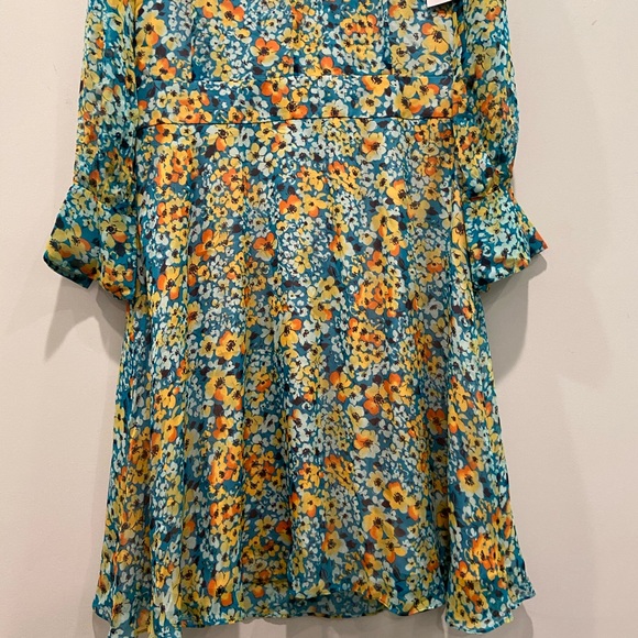 Equipment Georgette silk long sleeve dress - Picture 11 of 11